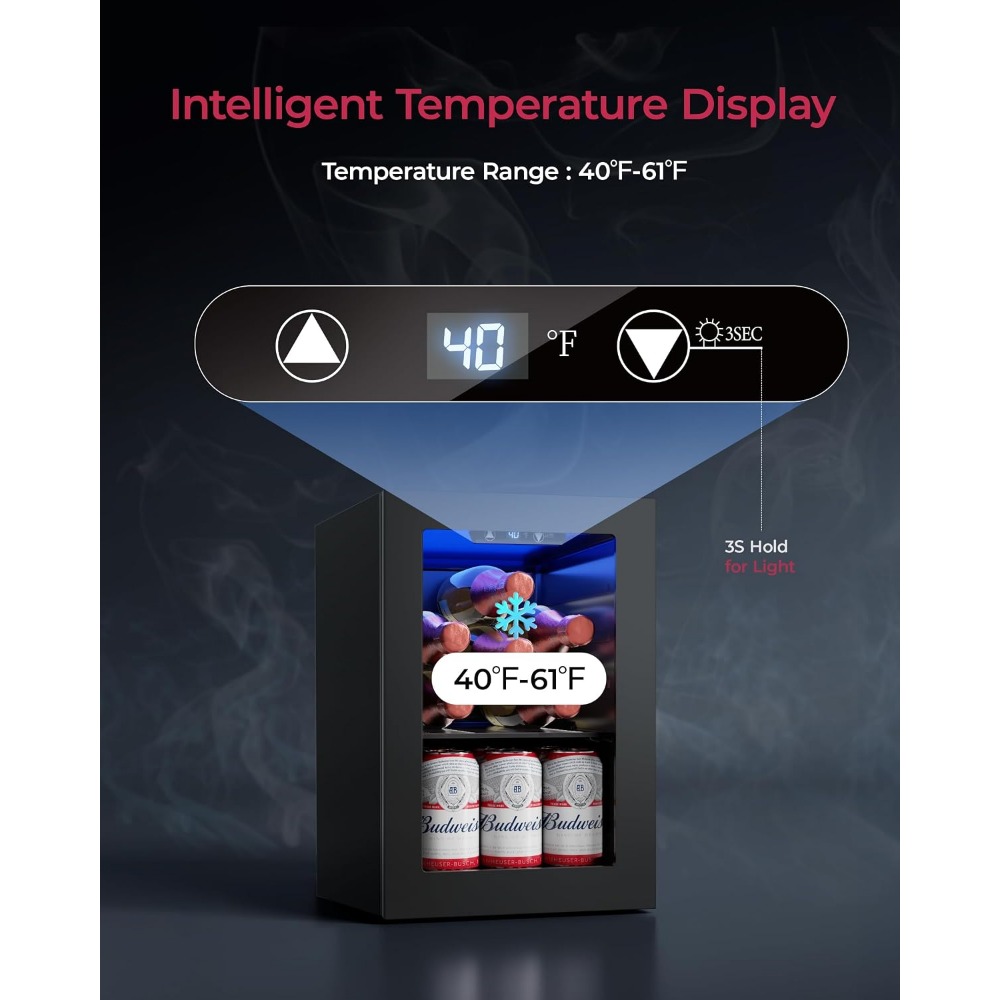 ثلاجة صغيرة تتسع لـ 24 علبة، م - مراجعة Home Bar And Fridge وسعره