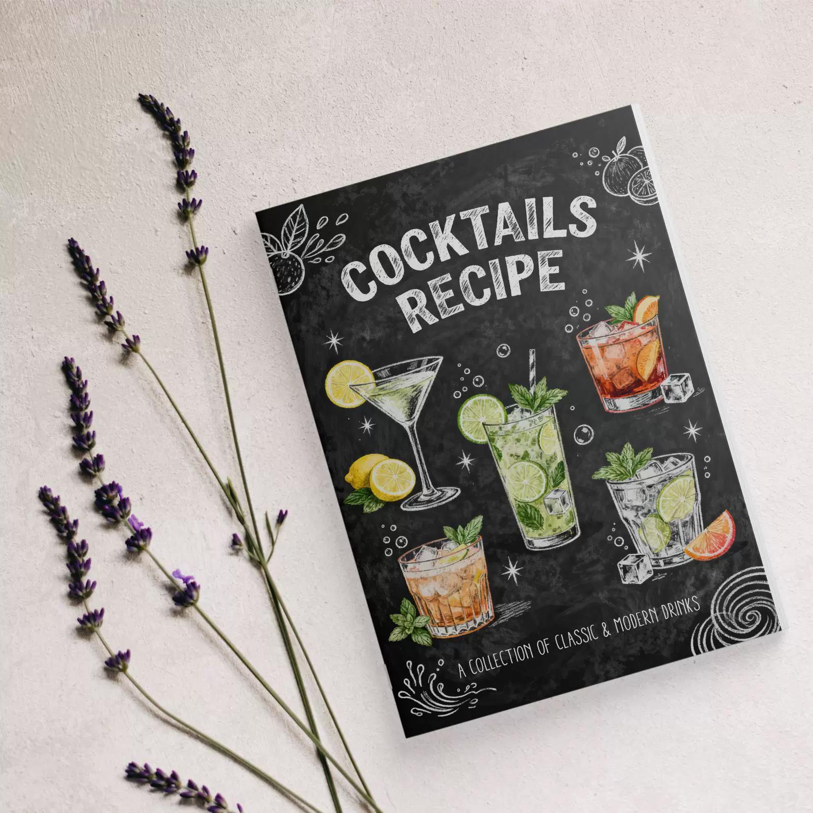 كتاب وصفات الكوكتيلات الكلاسيك - مراجعة Cocktail Recipe Book وسعره