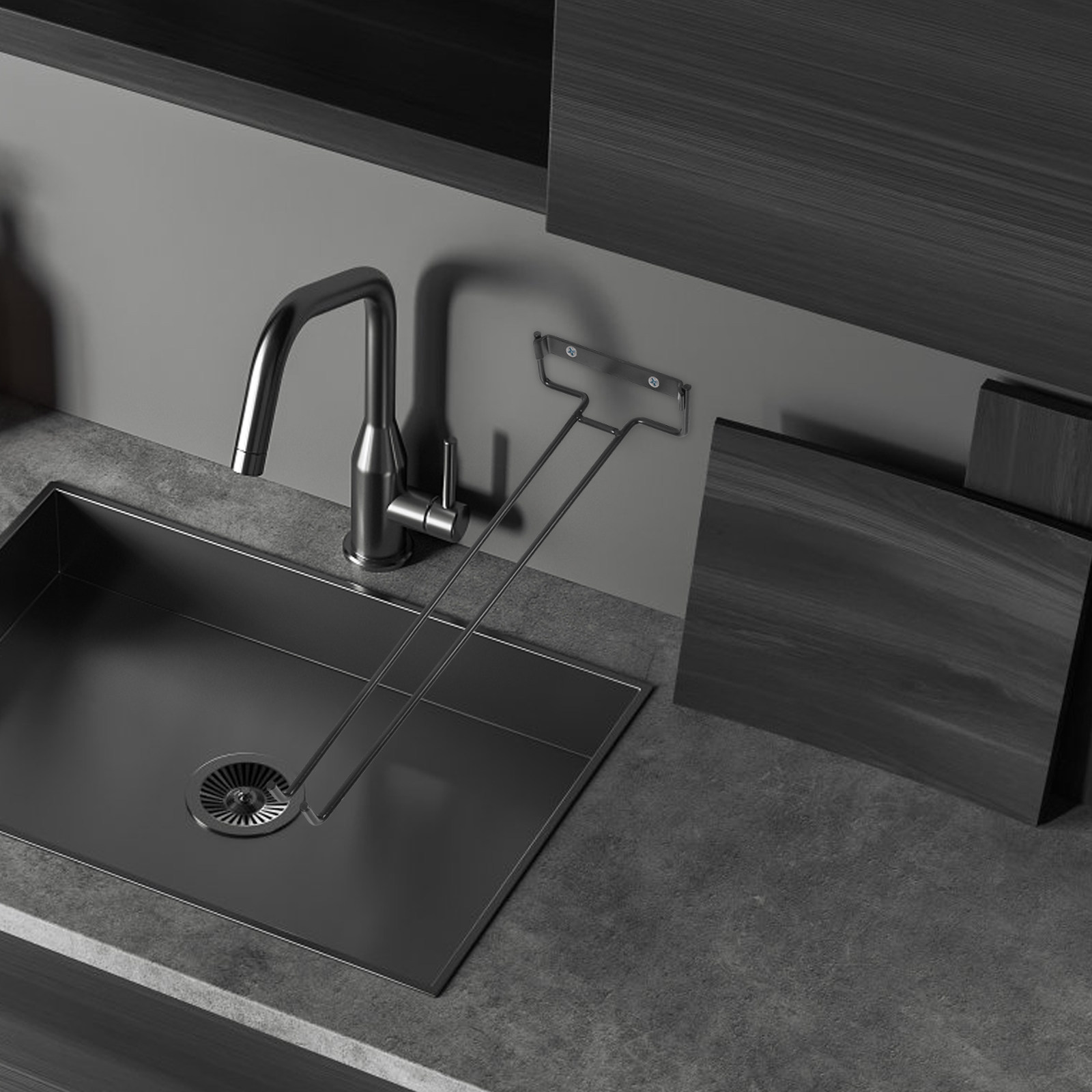 حامل أكواب النبيذ المعلق رأساً - مراجعة Home Bar Shelves وسعره